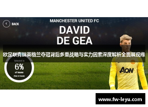 欧足联青睐英格兰夺冠背后多重战略与实力因素深度解析全面展现缘